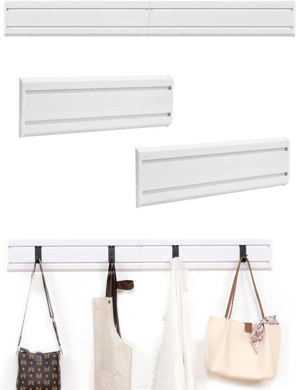 Garage Tool Organizer Wall Mount Slat Wall Paneling Yard Tool Storage for Garage, Bike Storage Rack