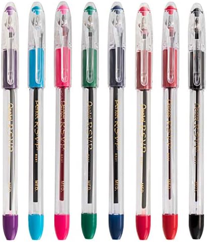 Pentel RSVP Ballpoint Pen, (0.7mm) Fine Line, Blue Ink, 72pk Canister (BK90PC72C)