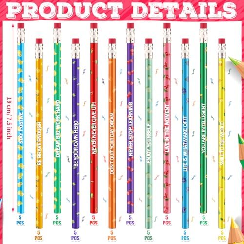 Gersoniel 360 Pcs Scented Pencils Bulk for Kids, Inspirational