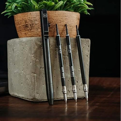 BIG IDEA DESIGN Bolt Action Pencil - BIGiDESIGN (Titanium - Stonewashed)