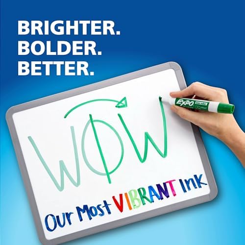 EXPO Dry Erase Markers, Low Odor Ink, Chisel Tip, 40 Count - Whiteboard, Calendar, Organization, Essential Supplies for Office, School, Classroom, Teachers