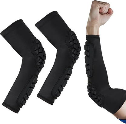 AceList Elbow Pad Arm Sleeves for Adults & Kids Shock-Absorbing EVA Padding Non-Slip Breathable Sports Protection