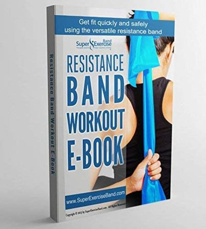 Resistance Band for Working Out - 8,16,24 Yard Resistance Bands Bulk Rolls - 10 Strengths in Light Medium and Heavy Exercise Bands - Latex Free Workout Bands Including iPhone App and e-Book