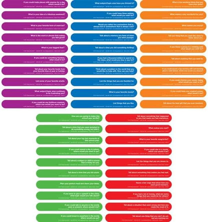 Really Good Stuff Daily Response Sticks, 60 Ct., Ages 4+, PreK+