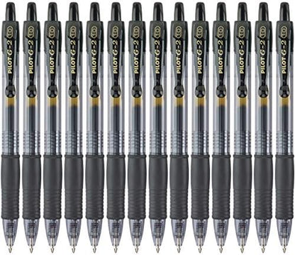 PILOT G2 Premium Gel Pens, Bold Point 1.0mm, Black Ink, 14-Pack
