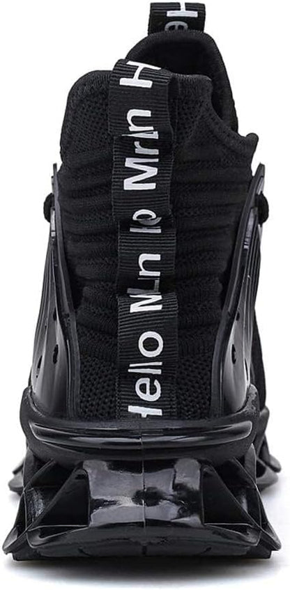 Hello MrLin Men's Running Shoes Non Slip Athletic Tennis Walking Blade Type Sneakers Hip Hop