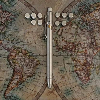 BIG IDEA DESIGN Bolt Action Pencil - BIGiDESIGN (Titanium - Stonewashed)