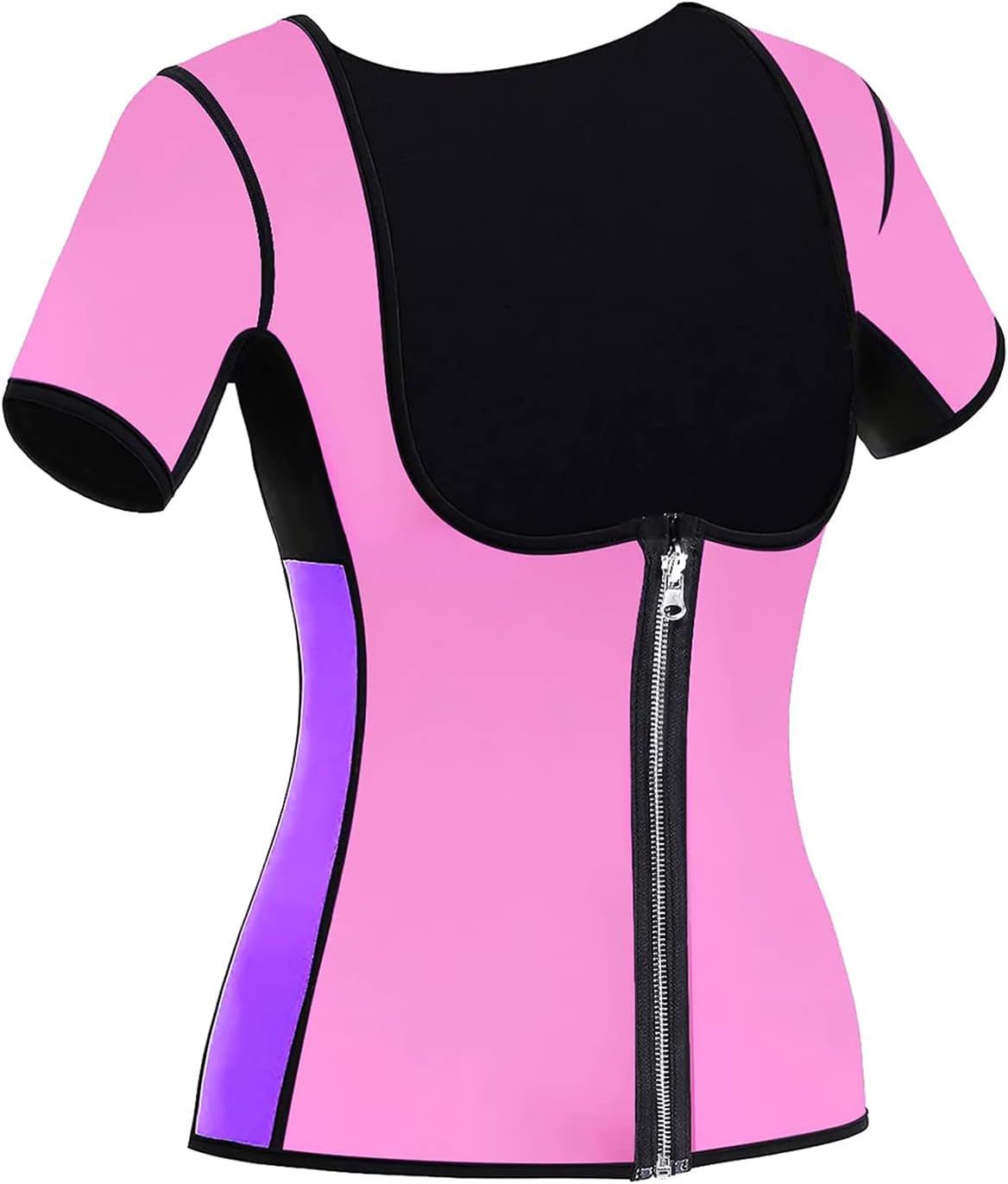 NonEcho Women Sauna Body Shaper Sweat Suit Sleeve Spa Cami Hot Neoprene Slimming Workout Vest Waist Trainer Top
