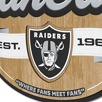 YouTheFan NFL Las Vegas Raiders FanCave Wall Art