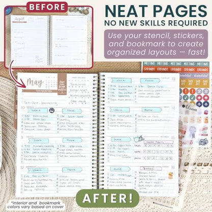 bloom daily planners 2027 Planner (January - December 2027) - Weekly & Monthly Softcover Planner for Women - Calendar Year Inspirational Agenda Book with Stickers - 5.5" x 8.25" - Good Things Are Coming