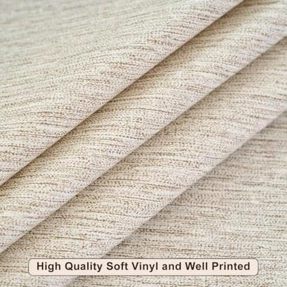 LIBERECOO Heavy Duty Vinyl Tablecloth with Flannel Backing Waterproof Oil-Proof Plastic Table Cloth Stain-Resistant Wipeable Rectangle or Square Table Cover for Indoor and Outdoor 54 x 54 Inch