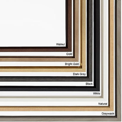 Kate and Laurel Sylvie Blank Framed Canvas Wall Art, 30x30 Natural, Modern Empty Canvas for Paint-Your-Own Art, Ready to Paint Premium Already Framed Material