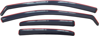 inchannel Window Visor Deflector Compatible with Toyota Camry Sedan 2018-2024 Sun/Rain Guards Outside Mount Smoke 4pcs