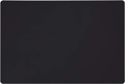 Gartful Silicone Mats for Kitchen Counter, Large Silicone Countertop Protector 25" by 17", Nonskid Heat Resistant Desk Saver Pad, Multipurpose Mat, Placemat, Black