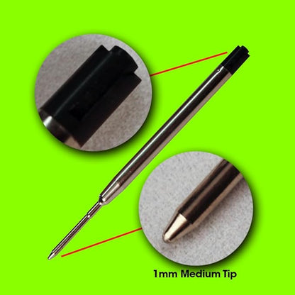 Replacement for Parker 1950369 - G2 Ballpoint Pen Refill - 24 Black
