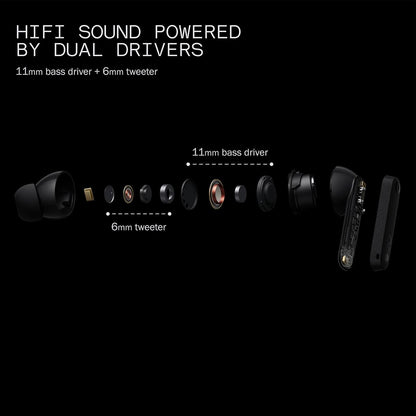 CMF Buds Pro 2 Wireless Earbuds, Hi-Res Audio with LDAC, 50 dB Hybrid Noise Cancelling Earbuds, Ultra Bass Technology, Bluetooth 5.3, 43H Play Time with Charging Case, 6 HD Mics Headphones, Blue