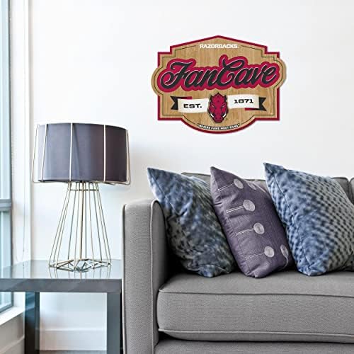 YouTheFan NCAA Officially-licensed FanCave 3D wall art - ready-to-hang, 3D multi-layered construction - floating wall mount design - Perfect fan gift