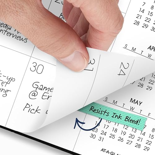 AT-A-GLANCE 2027 Planner, Monthly, 8.75" x 11", Unruled, Move-A-Page, Black (70260E0527)