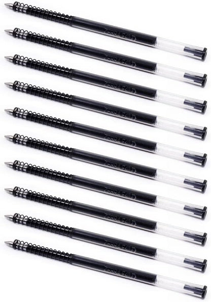 Zebra Pen Ballpoint Refill, Fits F-301, F-402, F-701, Blue, 0.7mm, 10-Pack