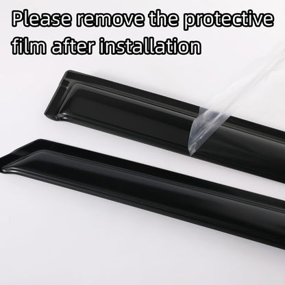 Rainproof Side Window Wind Deflectors for 2021-2024 Hyundai Elantra, Tape-on Sun Rain Guard Sets,Nice Looking Window Visors for Cars,Vent Deflector for 21-24 Hyundai Elantra 94169