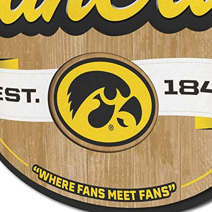 YouTheFan NCAA Officially-licensed FanCave 3D wall art - ready-to-hang, 3D multi-layered construction - floating wall mount design - Perfect fan gift