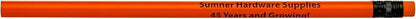 Pencil Guy Promotional Personalized Imprinted Red Neon Round Pencils 144 to a box. 6 colors to choose from!