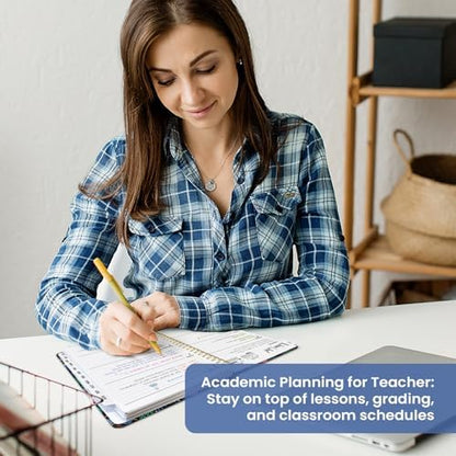 Planner 2026-2027, Monthly & Weekly Jul 2026-Jun 2027 Calendar Planner