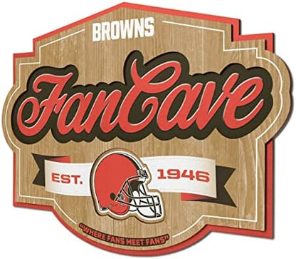 YouTheFan NFL Cleveland Browns FanCave Wall Art