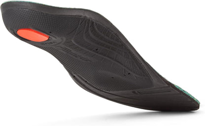 Icebug Comfort Insoles with Dynamic Arch Support, Charcoal High Arch, M 12