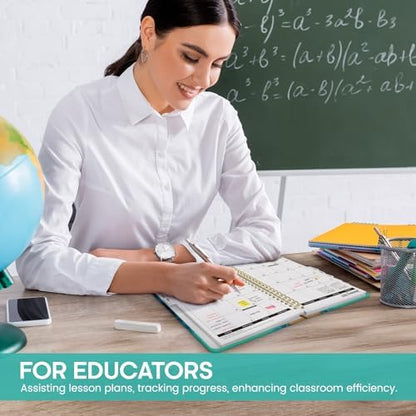 Planner 2026-2027, Weekly & Monthly Academic Calendar, Jul 2026 – Jun 2027