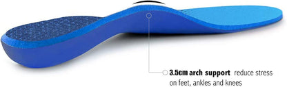 Plantar Fasciitis Feet Insoles Arch Supports Orthotics Inserts Relieve Flat Feet, High Arch (Mens 15-15 1/2)