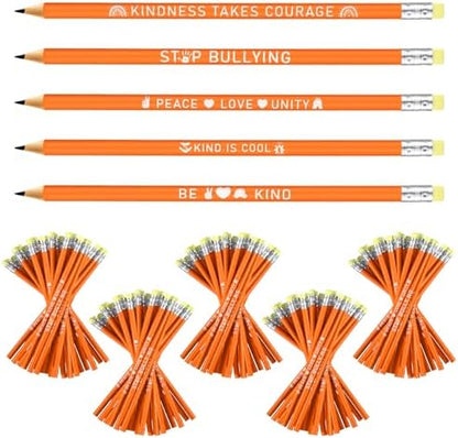 AmazingSpark 200 Pcs Anti Bullying Awareness Pencil Bulk Against Bullying