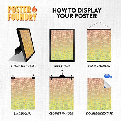 Punctuation Poster Grammar Writing English Classroom Posters Depth Knowledge Literary Terms Library Class Decorations High School Teacher Home Chart Cool Wall Art Print 16x24