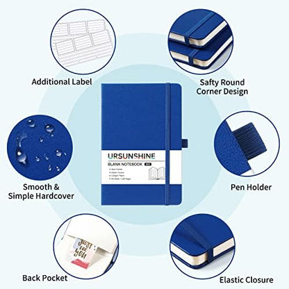 Blank Journal/Notebook - Classic Notebook/Journal with Ribbon Divider