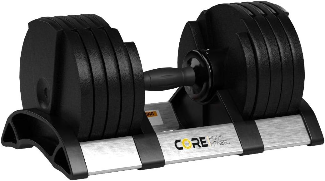 Core Fitness® Adjustable Dumbbell Weight Set by Affordable Dumbbells