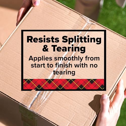 Scotch Heavy Duty Moving Packing Tape, Clear, 1.88 in. x 22.2 yd.