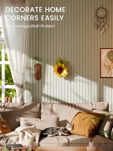 Bumusty 36"x 24" Large Felt Bulletin Board Tiles,Sage