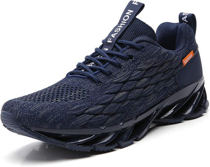 TSIODFO Men Sneakers Fashion Sport Running Athletic Tennis Walking Shoes