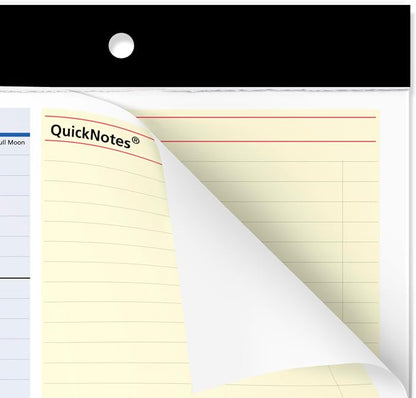 AT-A-GLANCE 2026 Desk Calendar, Monthly Desk Pad, 18" x 11", Compact, QuickNotes (SK7100026)