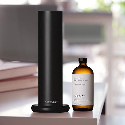 Aromatech Oud Saphir Aroma Essential Oil Blend: Luxury Hotel Inspired Aromatherapy with for Ultrasonic Diffusers & Nebulizers - 500 mL