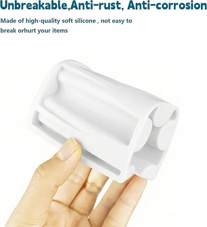 Silicone Soap Dish, Self Draining Soap Holder Perfect for Shower, Bathroom Sink, Kitchen Sink & Travel, Non-Slip Bar Soap Holder Extend Soap Life, Keep Soap Bars Dry Clean & Easy Cleaning (White-1PCS)