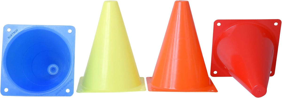 Cones for Sports Training, 7 Inches Tall & Visible, Durable and Easy to Handle Sports Cones, Ideal for All Kinds of Training Cones Activities and Field Practice Sport