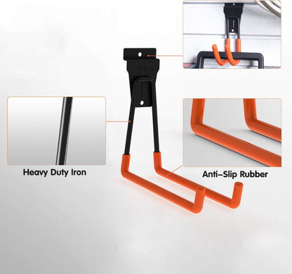 Intpro Slatwall Hooks Slatwall Accessories Utility Hooks Garage Storage Tool Organizer Large Heavy Duty Garage Panels Hooks for Ladders Bulk Items