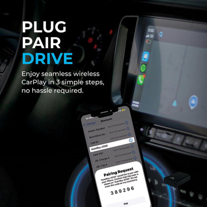 2026 Wireless CarPlay Adapter 8PRO by AUTOSKY – Convert Wired to Wireless, Plug & Play, Fast & Stable Connection, Apple & Android Auto Compatible, Compact Design