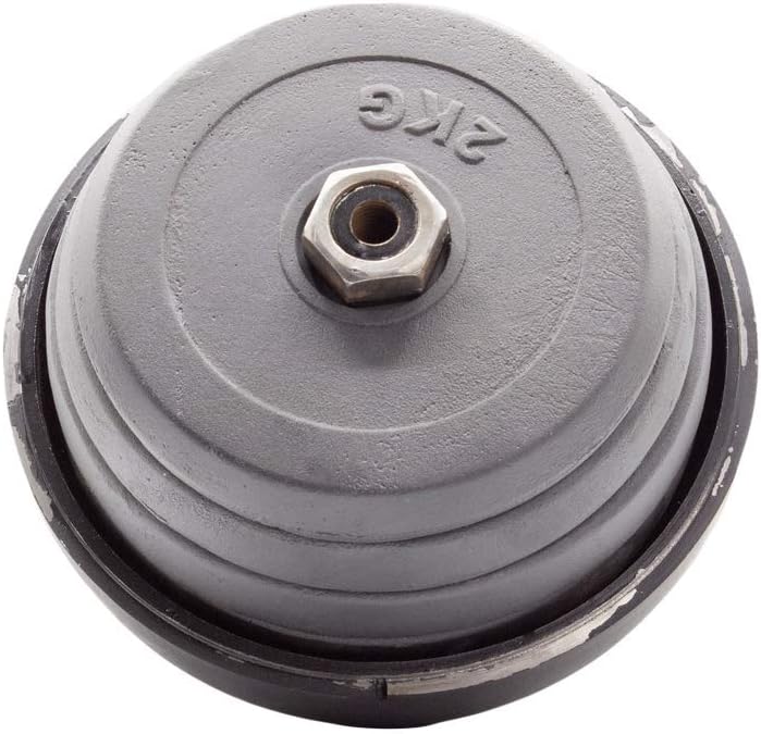Kettlebell Kings Adjustable Competition Kettlebell - Adjustable Weight from 26 lb to 70 lb - Includes 7 Weight Plates for Strength Training at Home or Gym - Durable Steel Shell for Long-Lasting Use