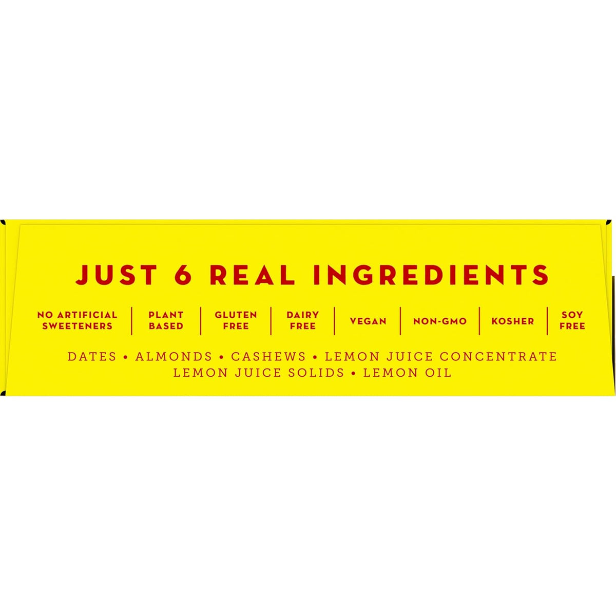 Larabar Lemon Bar, Gluten Free Vegan Fruit & Nut Bar, 1.6 oz Bars, 6 Ct