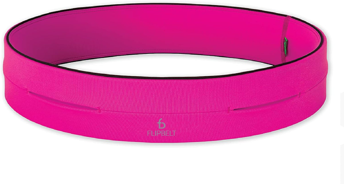 FlipBelt Classic Running Belt, Running Fanny Pack for Women and Men, USA Company