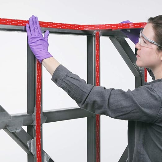 3M VHB Mounting Tape 4905, 12" x 1 Yard, Clear, Double-Sided, Permanent, High Strength, Long-Term Durability