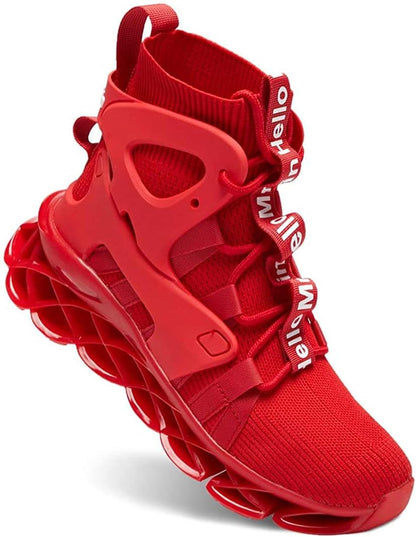 Hello MrLin Men's Running Shoes Non Slip Athletic Tennis Walking Blade Type Sneakers Hip Hop