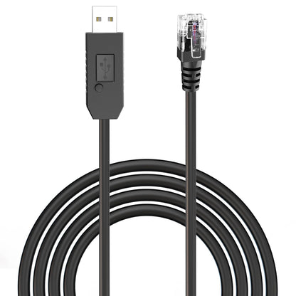 Radar Detector Cable, USB to RJ11 Plug Power Cord with Mute Function,Replacement Power Cable,for Escort Smart MAX 360 Passport Cobra 360 Unide R1/3/4/DFR8/9 Radenso XP etc Radar Detector.